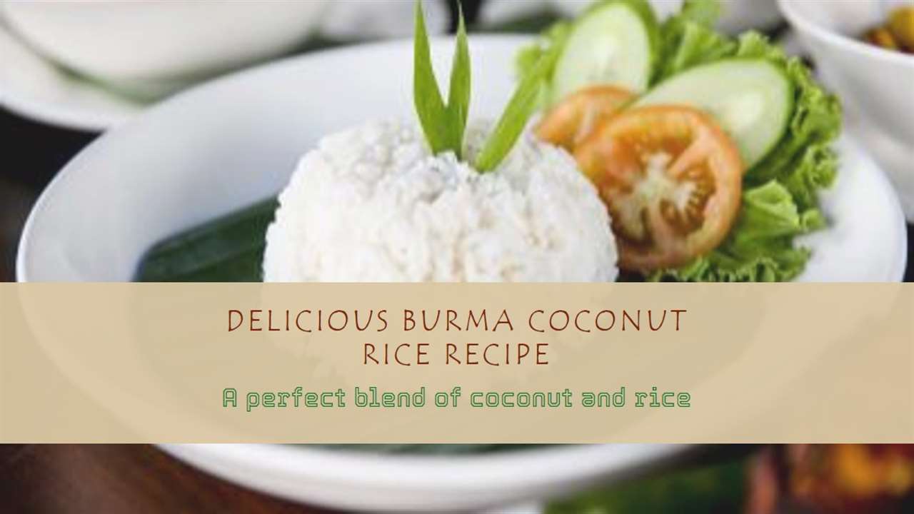 Burma Coconut Rice Recipe