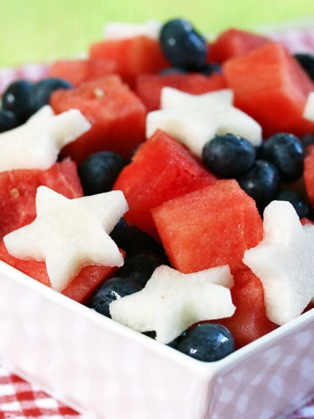 11 Red White and Blue Recipes for 4th of July