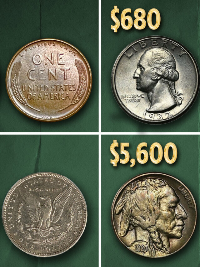 7 Ultra Rare Coins Worth a Lot of Money!